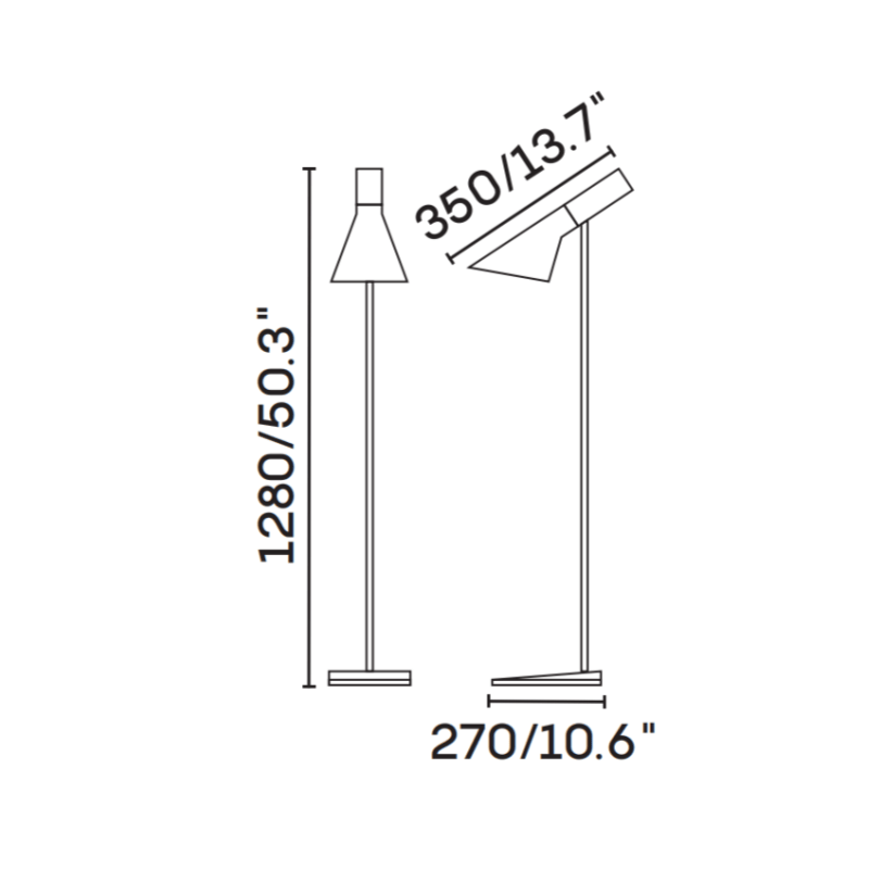 LED Reading Adjustable Floor Light  BN-FL004