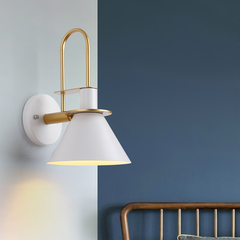 Colorful Macaron Cone Wall Sconce USA BN-WL009