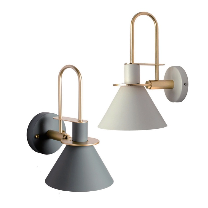 Colorful Macaron Cone Wall Sconce USA BN-WL009