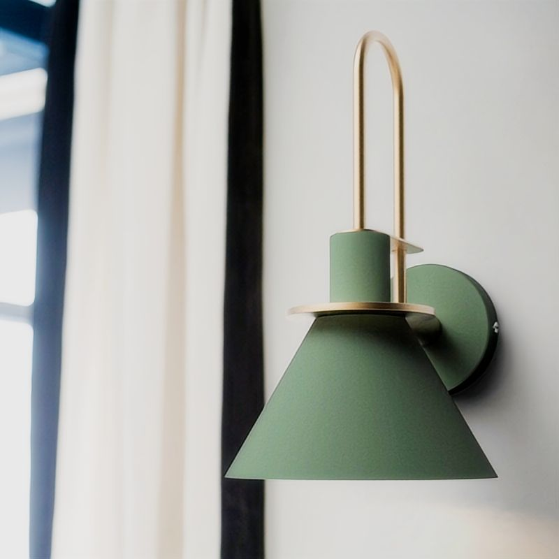 Colorful Macaron Cone Wall Sconce USA BN-WL009