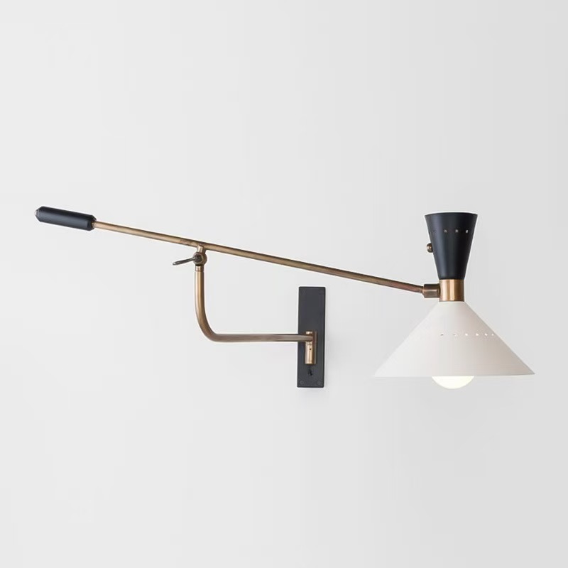 Adjustable Swing Arm Wall Sconce UK BN-WL0059