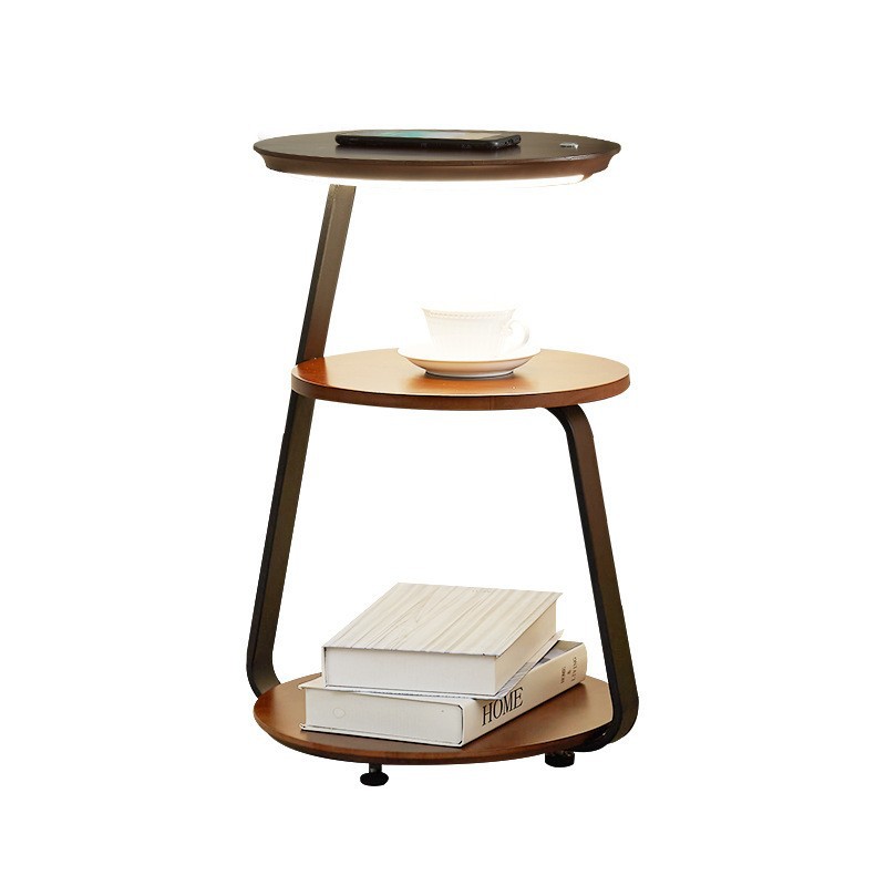 3-Tier LED Floor Lamp with Shelves BN-FL034