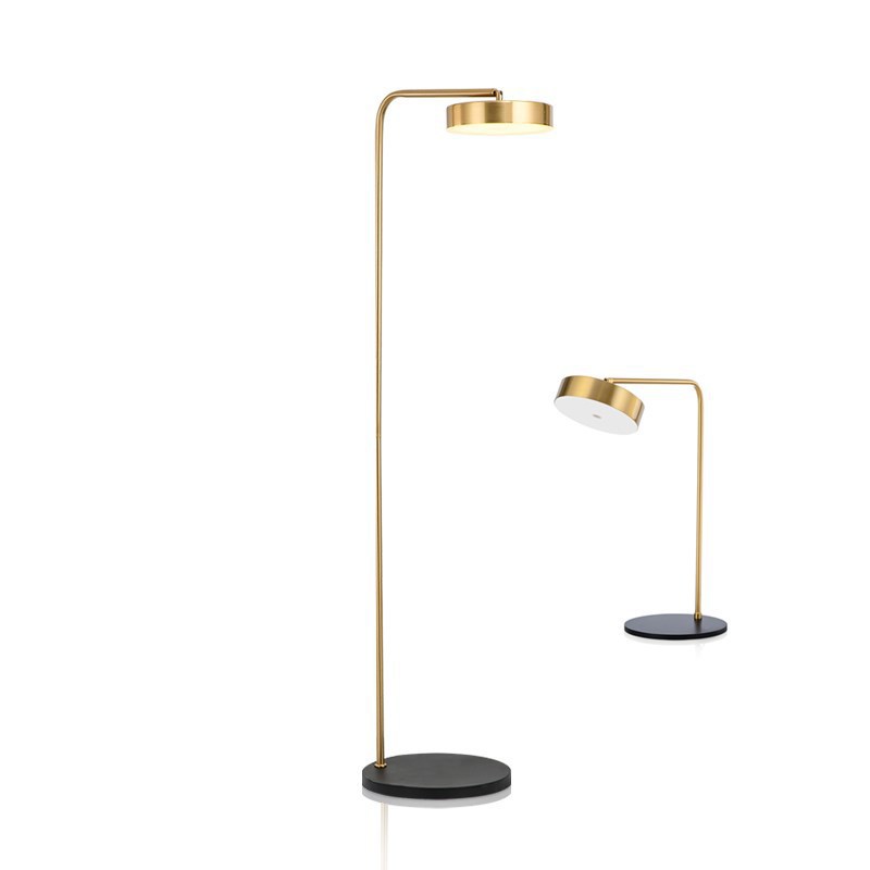 Bedroom Bedside Brass Table Lamp Dimmable  BN-TL027