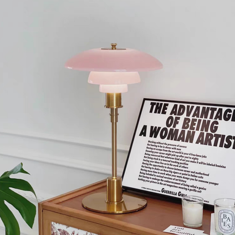 Modern luxury 3-Shade Desk Lamp for Bedroom BN-TL038