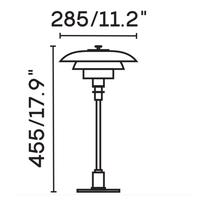 Modern luxury 3-Shade Desk Lamp for Bedroom BN-TL038