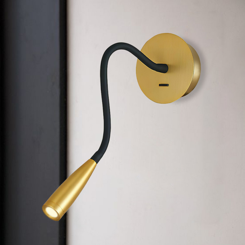 Wholesale Flexible Neck LED Wall Light for Guest Rooms BN-BH037