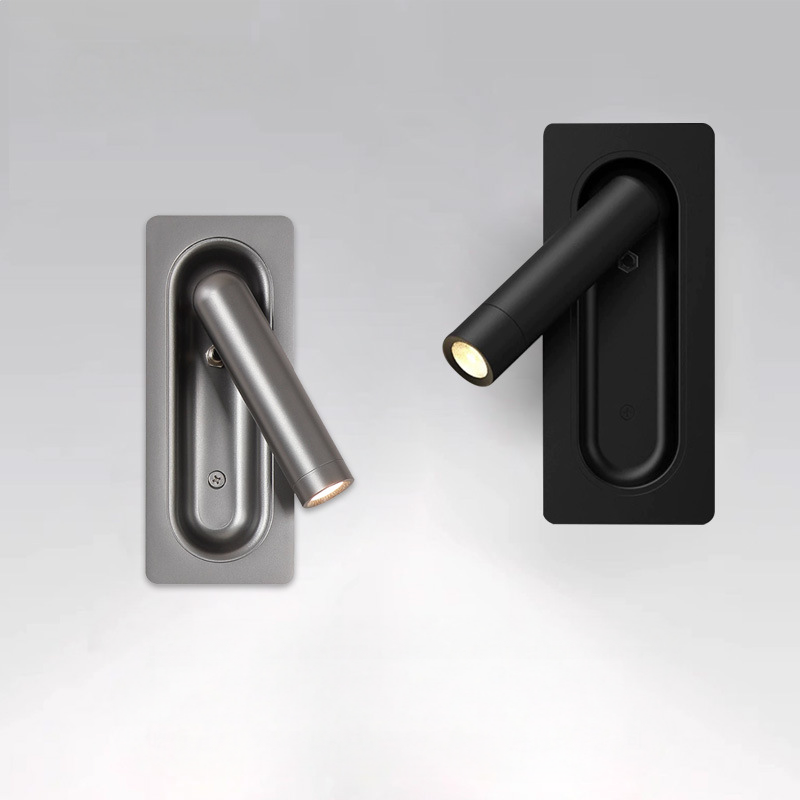 Flush mounted bedside reading lamp for hotel BN-BH041