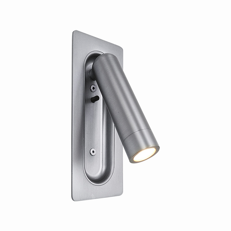 Flush mounted bedside reading lamp for hotel BN-BH041