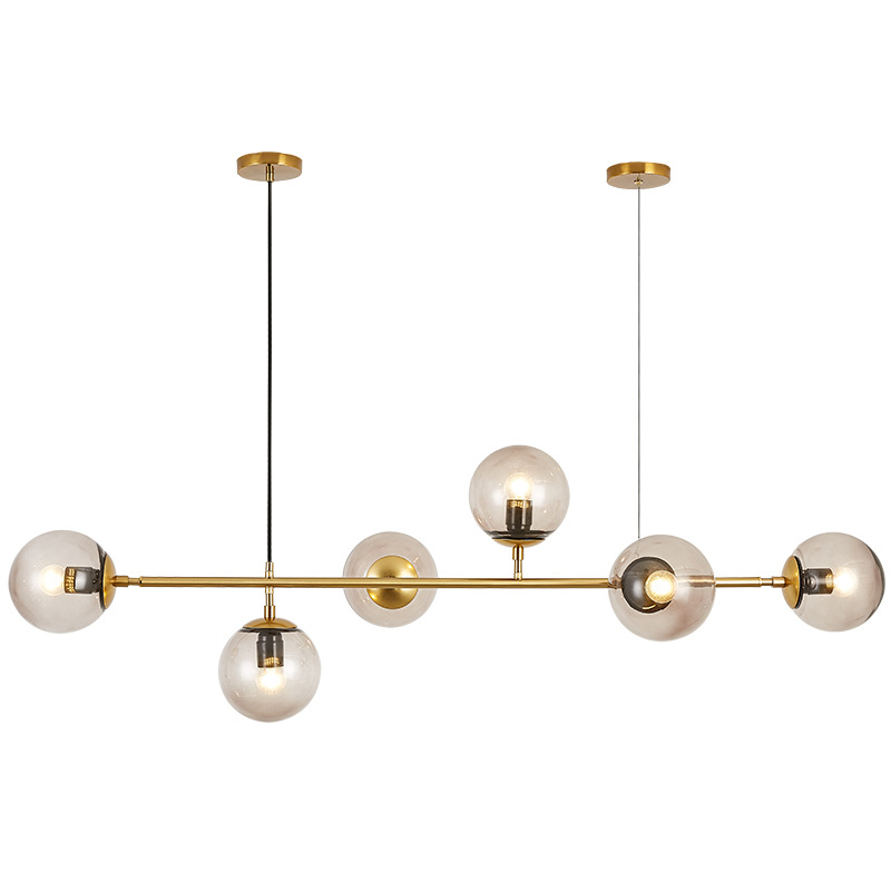 Gold Linear Pendant Light BN-8149P