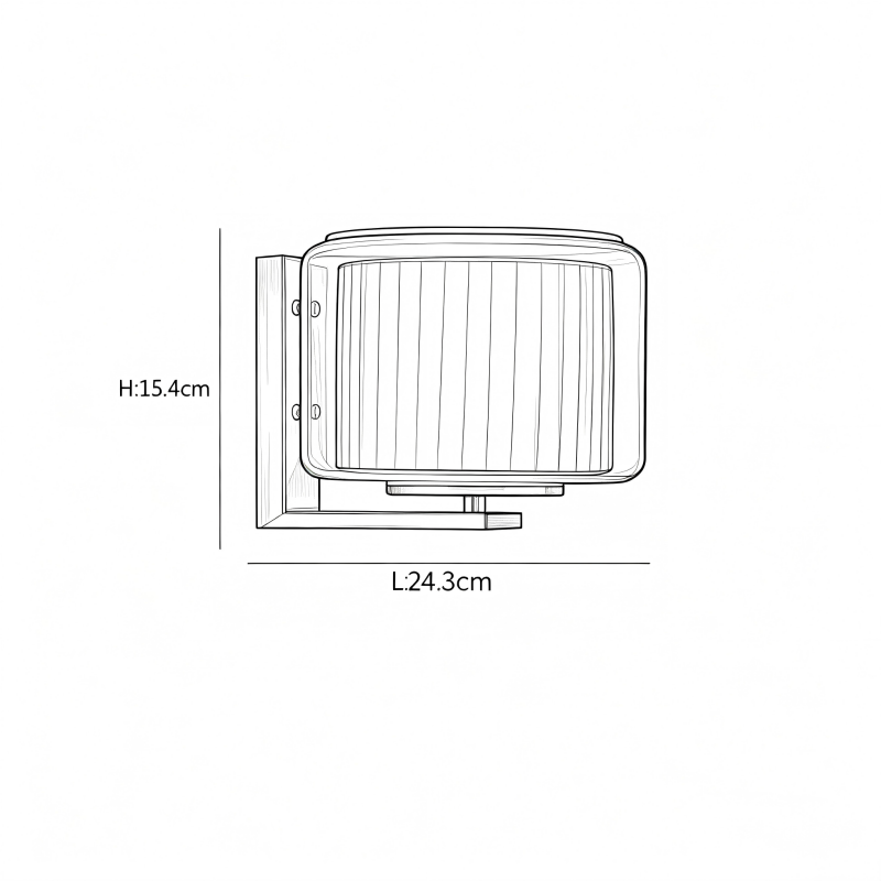 Modern Chrome LED Wall Sconce with Double Glass & Fabric Shade