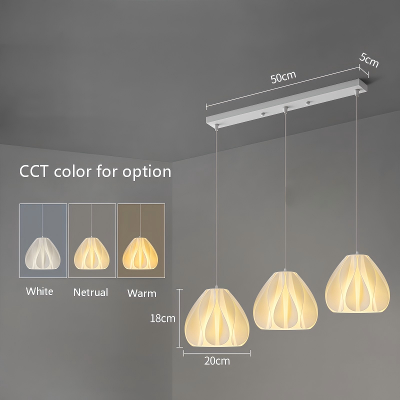 Modern 3D hanging pendant- No.2