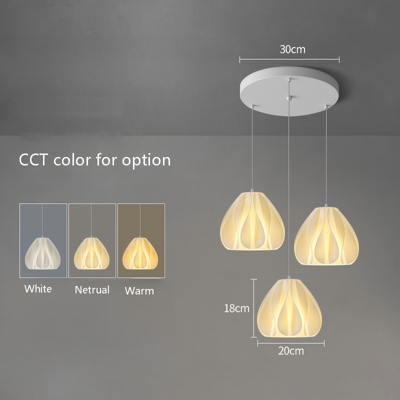 Modern 3D hanging pendant- No.2