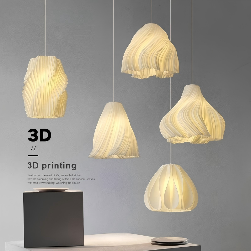 Personalized 3D printed lamp for dinning room-No.6