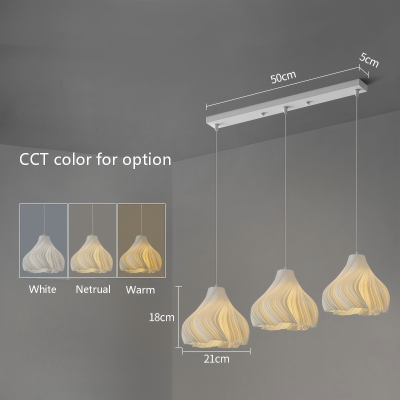 Personalized 3D printed lamp for dinning room-No.6