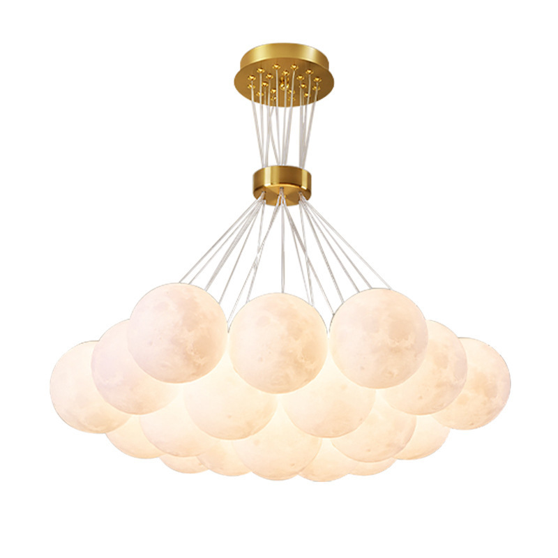 3D printed bubble chandelier light-No.105