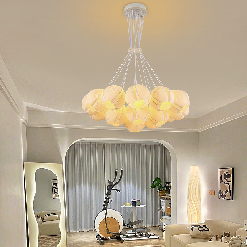 3D printed Tulip chandelier-No.102