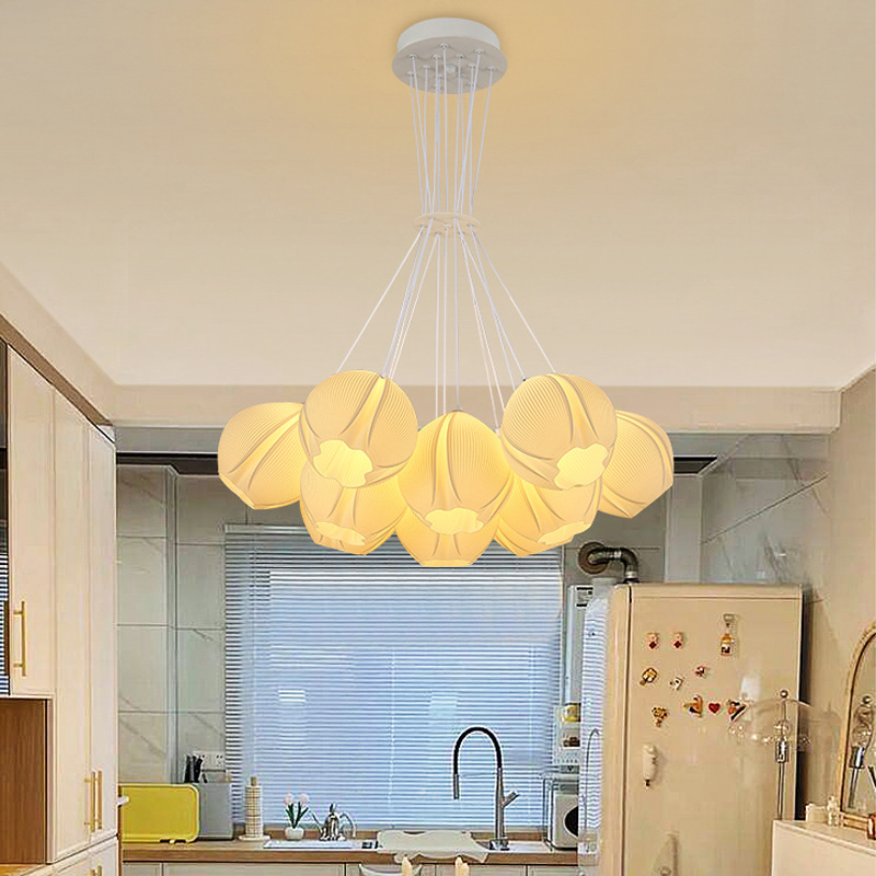 3D printed Tulip chandelier-No.102