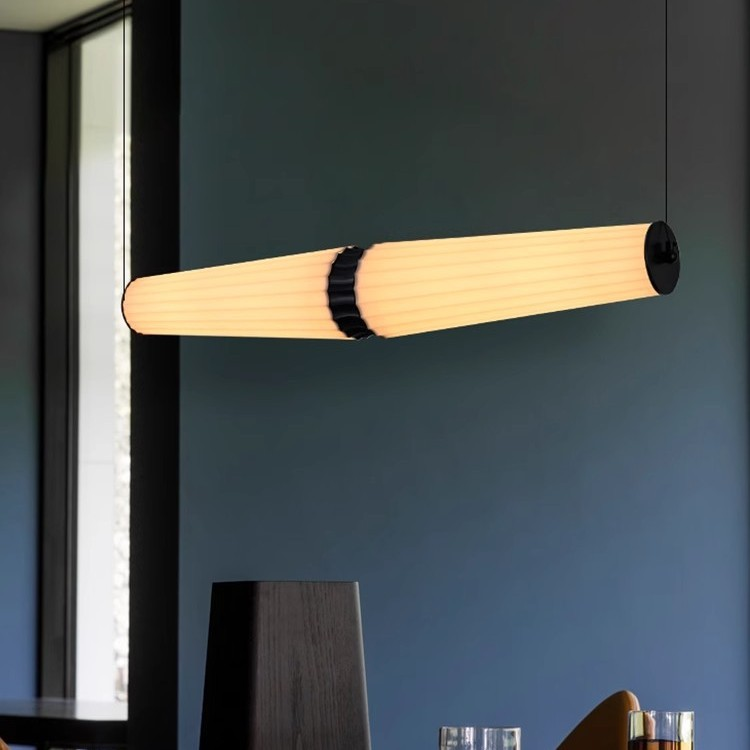3D printed linear pendant light-No.79