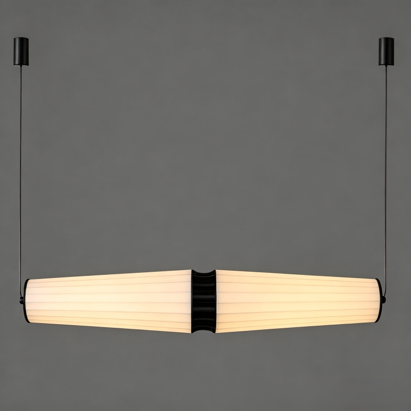 3D printed linear pendant light-No.79