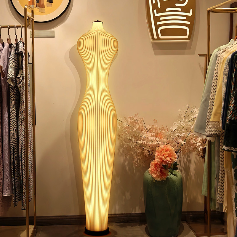 3D Printed Body Shaped Floor Lamp No.123