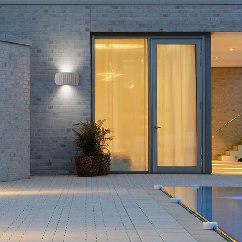 Concrete outdoor wall lamp-con001