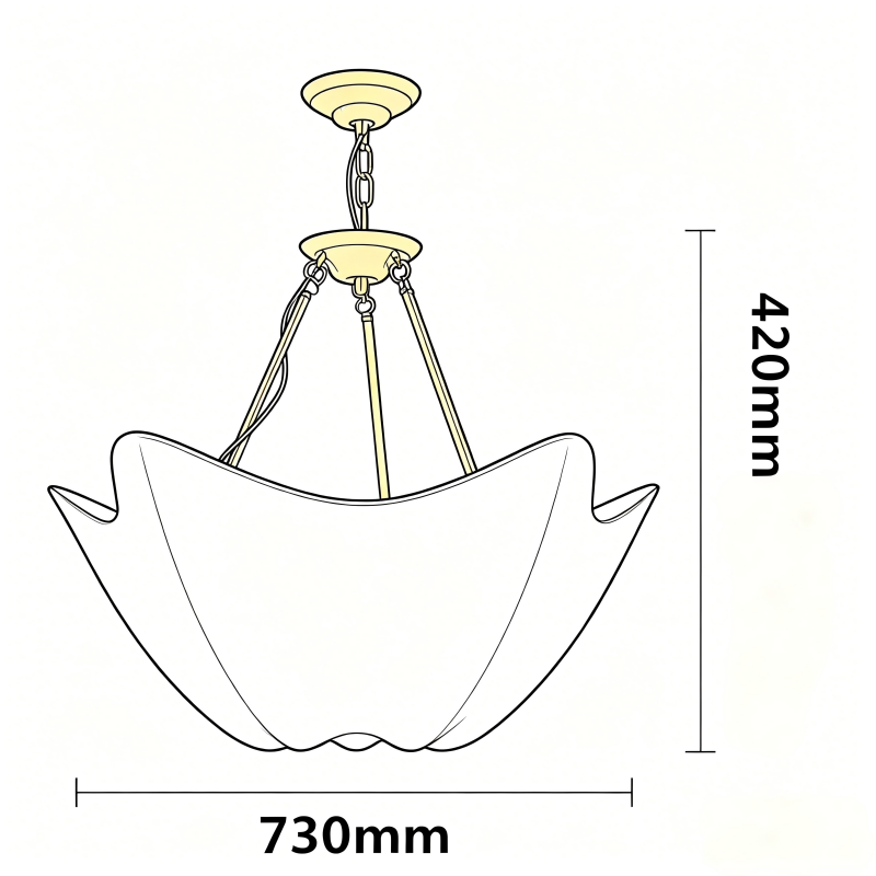 Nordic luxury modern plaster pendant light-1998P