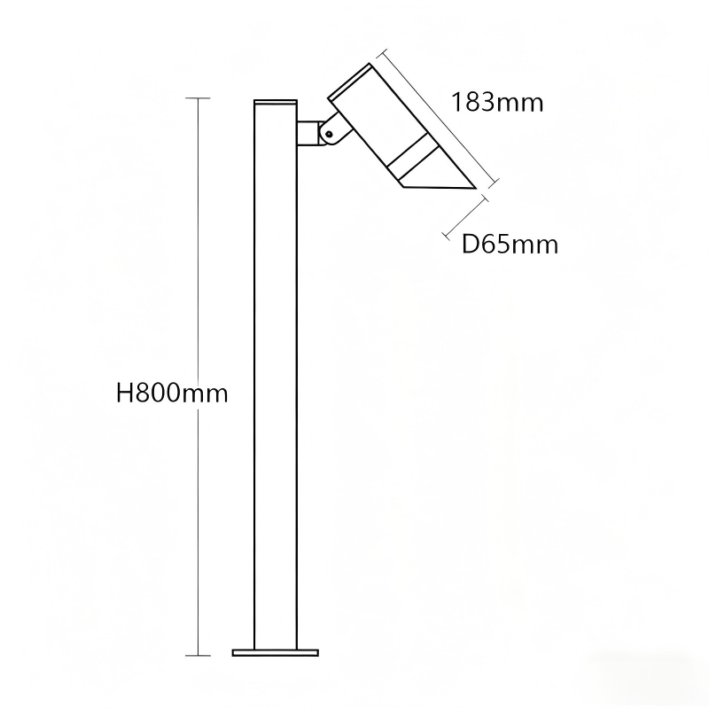 LED Garden Spike Light - IP65 Waterproof 12V Outdoor Pathway Light-BN-BL14