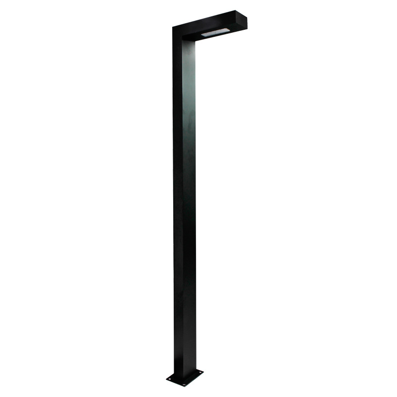 Modern L-shaped LED outdoor bollard lighting-BN-T011
