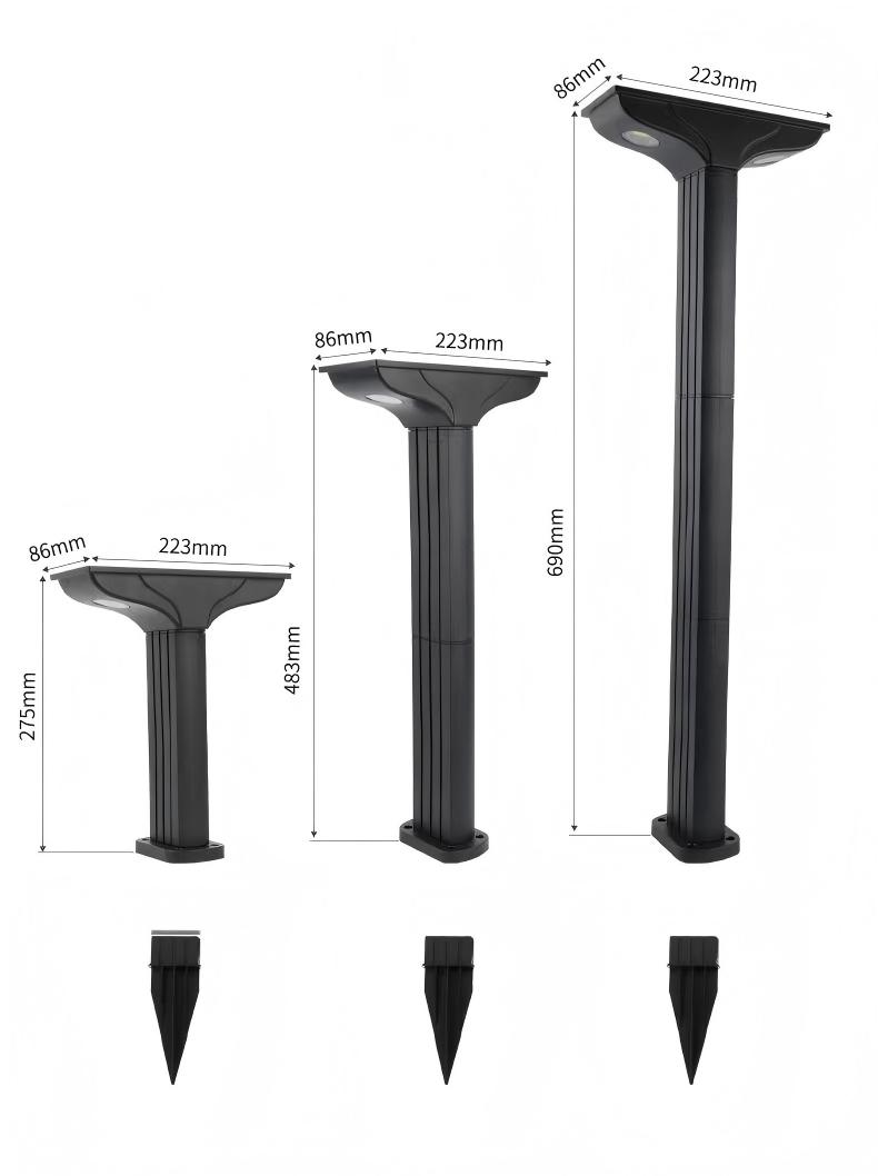 Solar Powered LED Garden Stake Light-BN-SP011